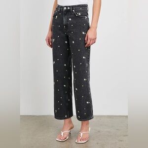 Rails Getty crop ash black floral